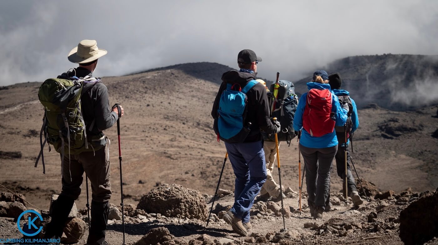 Preparing to climb Kilimanjaro